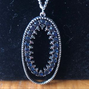 Paparazzi necklace with matching earrings